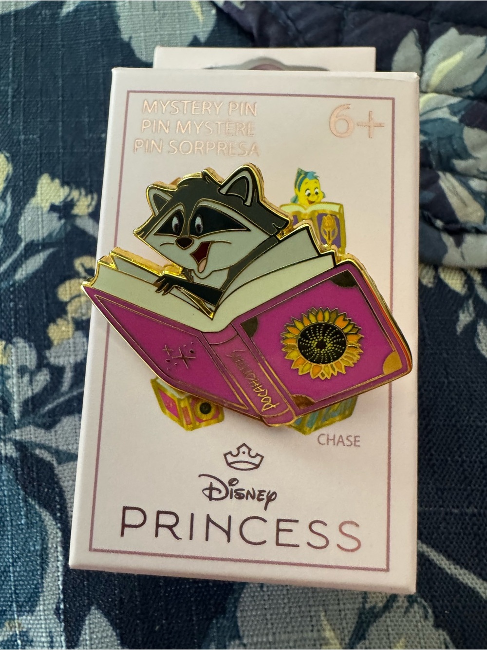 Loungefly Disney Princess Sidekicks Books Box Enamel Pin Meeko